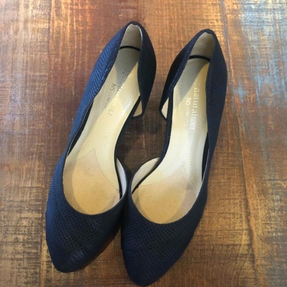 Naturalizer N5 Comfort Deva d’Orsay Low-Heeled Pumps 6W